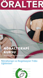 Mobile Screenshot of noralterapikursu.com